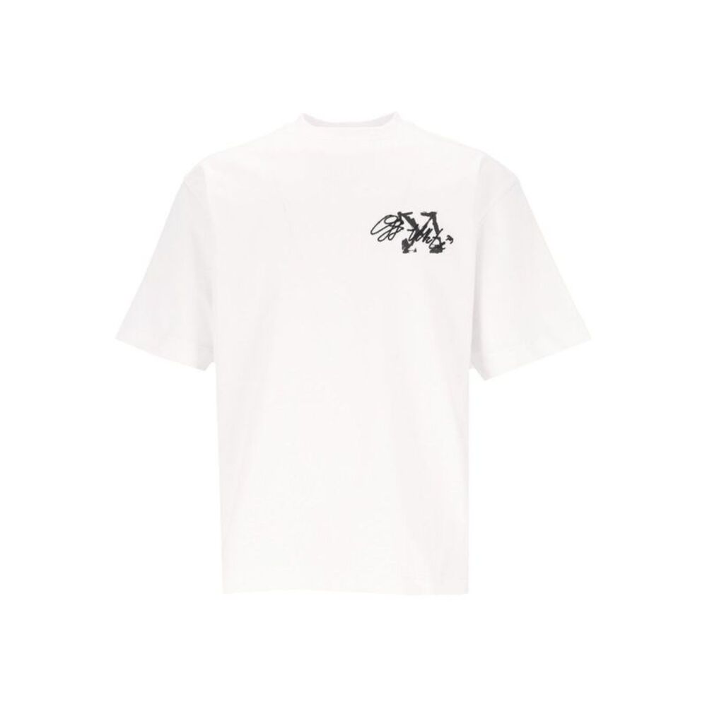 Off-White Men Stroke 2 Arrow T-Shirt